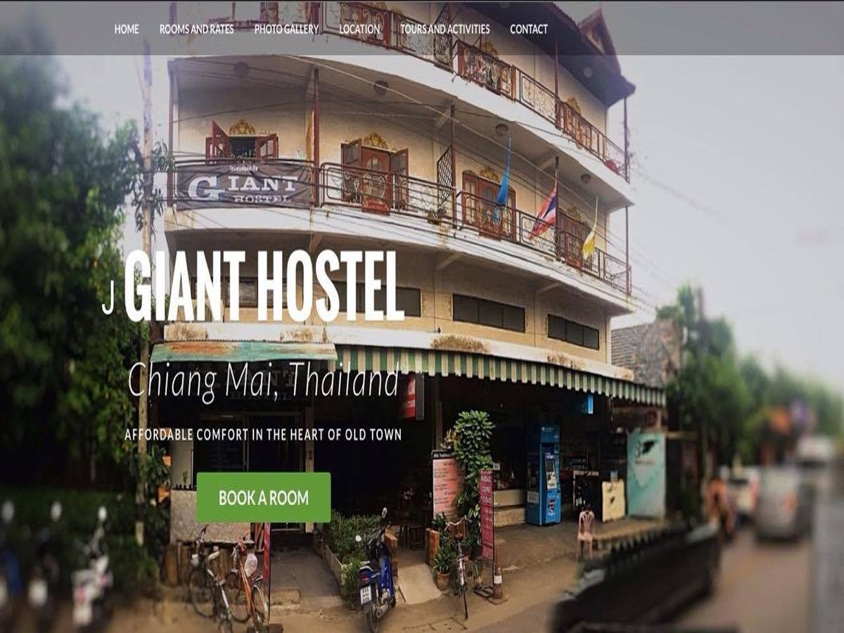 J Giant Hostel Chiang Mai Bagian luar foto